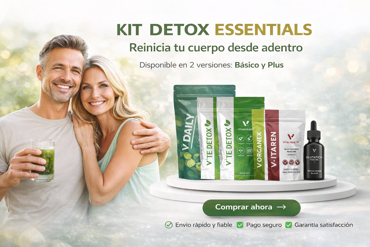 Kit Detox Essentials Vital Health